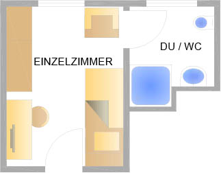 Einzelzimmer Kohlwald