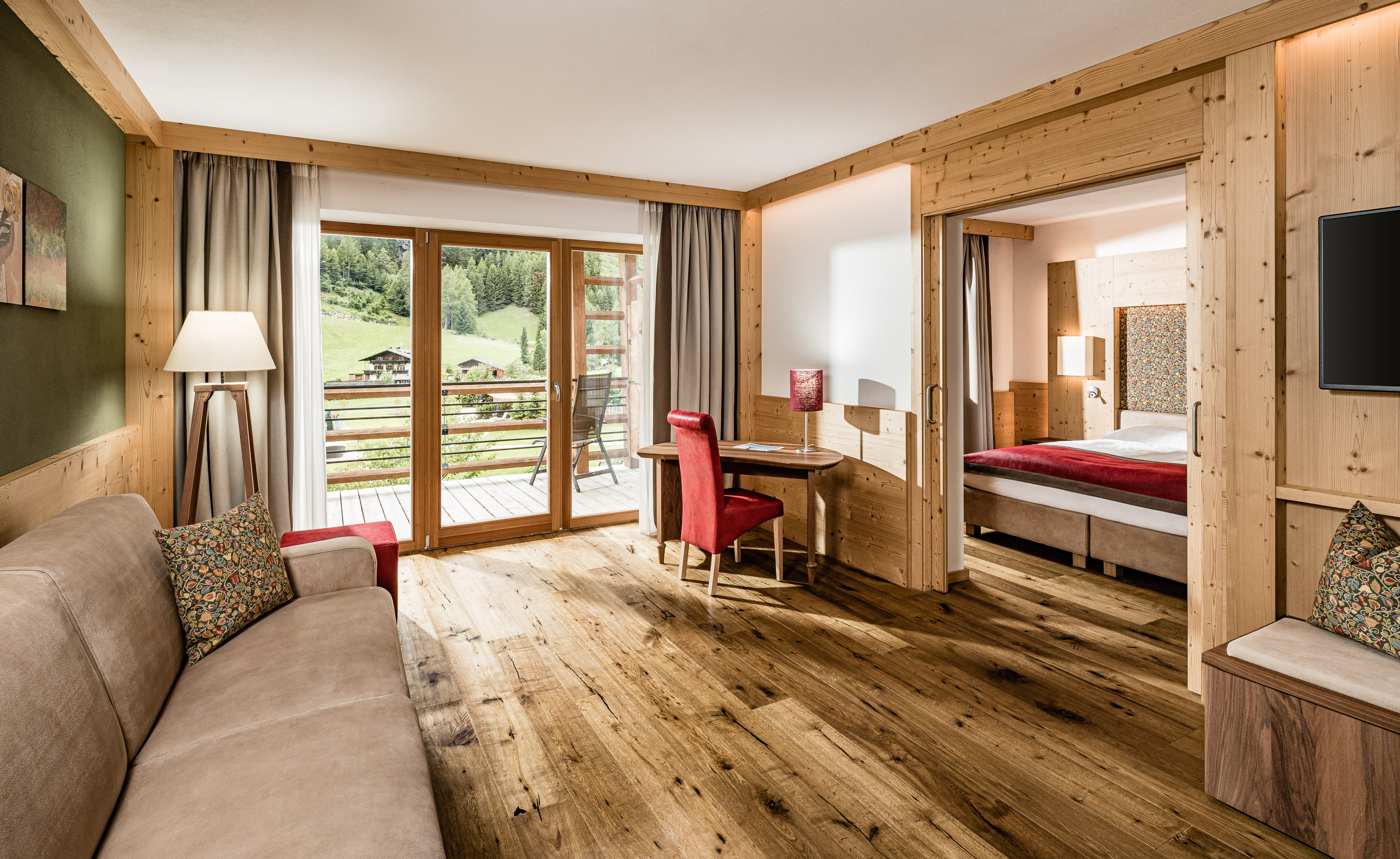 Suite Garden Deluxe  50m²- für 2 - 4 Personen     (geeignet auch für Familien)