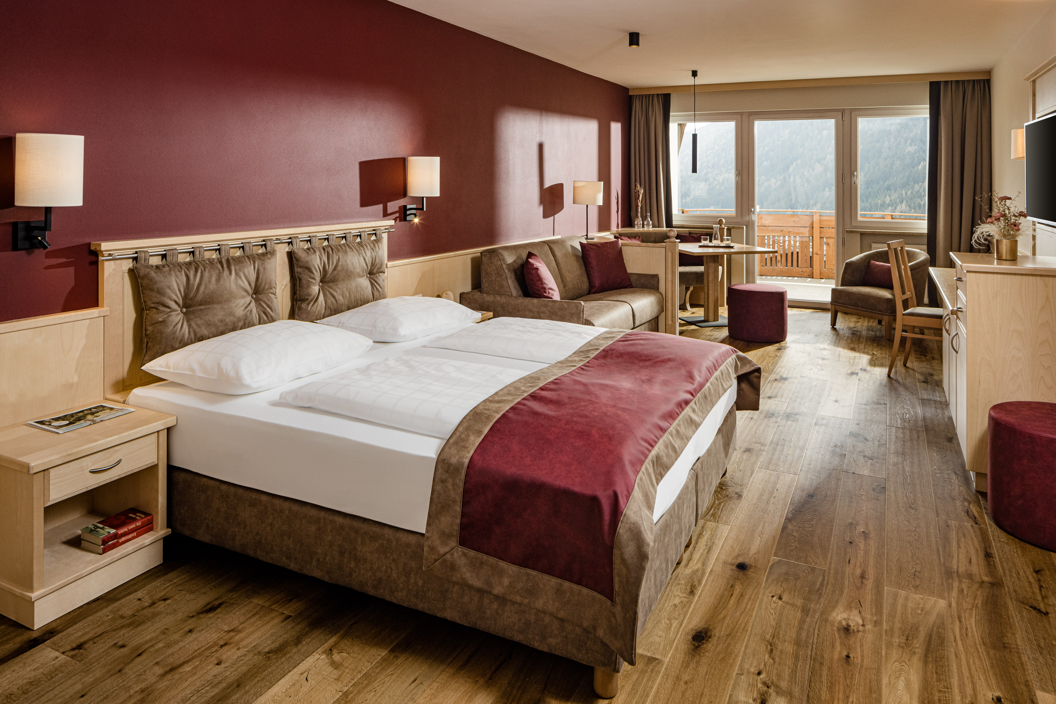 Suite Panorama 40m²- für 2 - 4 Personen